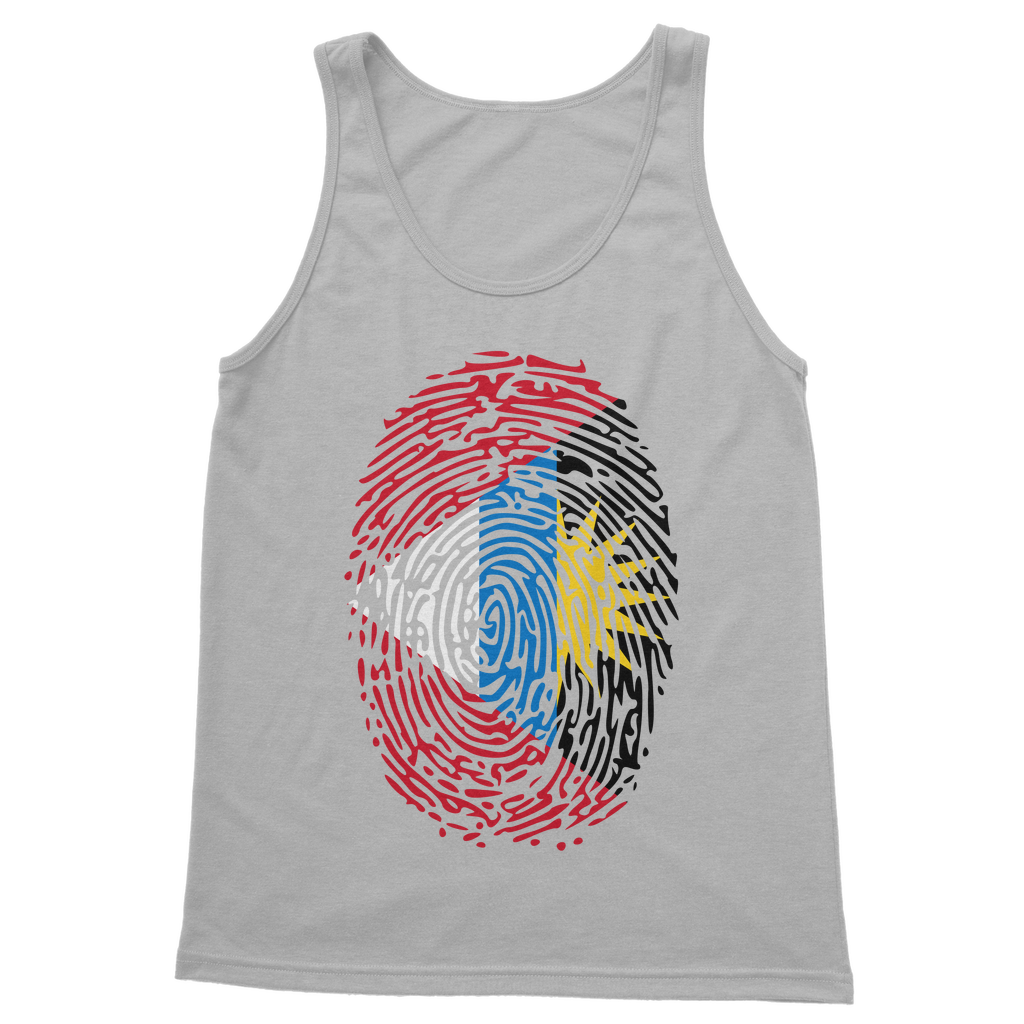 Antigua and Barbuda-Fingerprint Classic Adult Vest Top