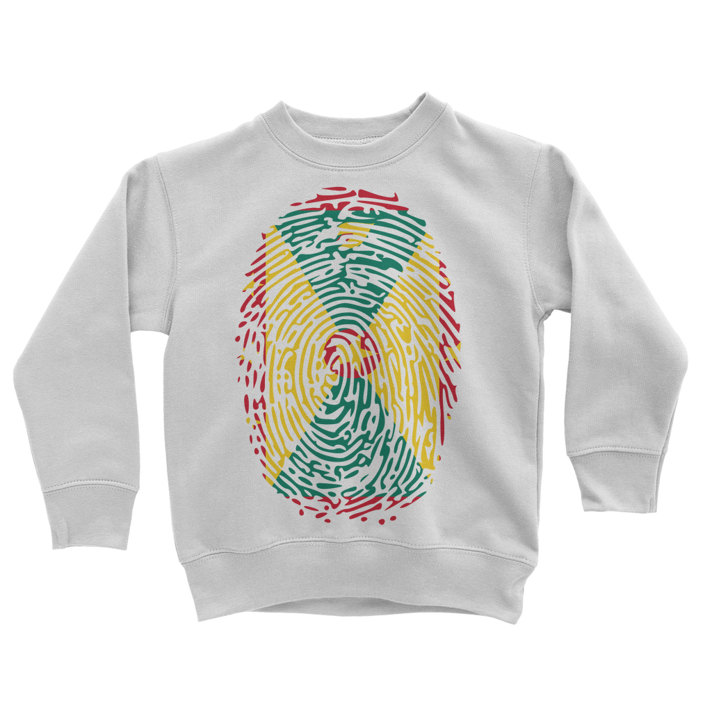 Grenada Fingerprint Classic Kids Sweatshirt