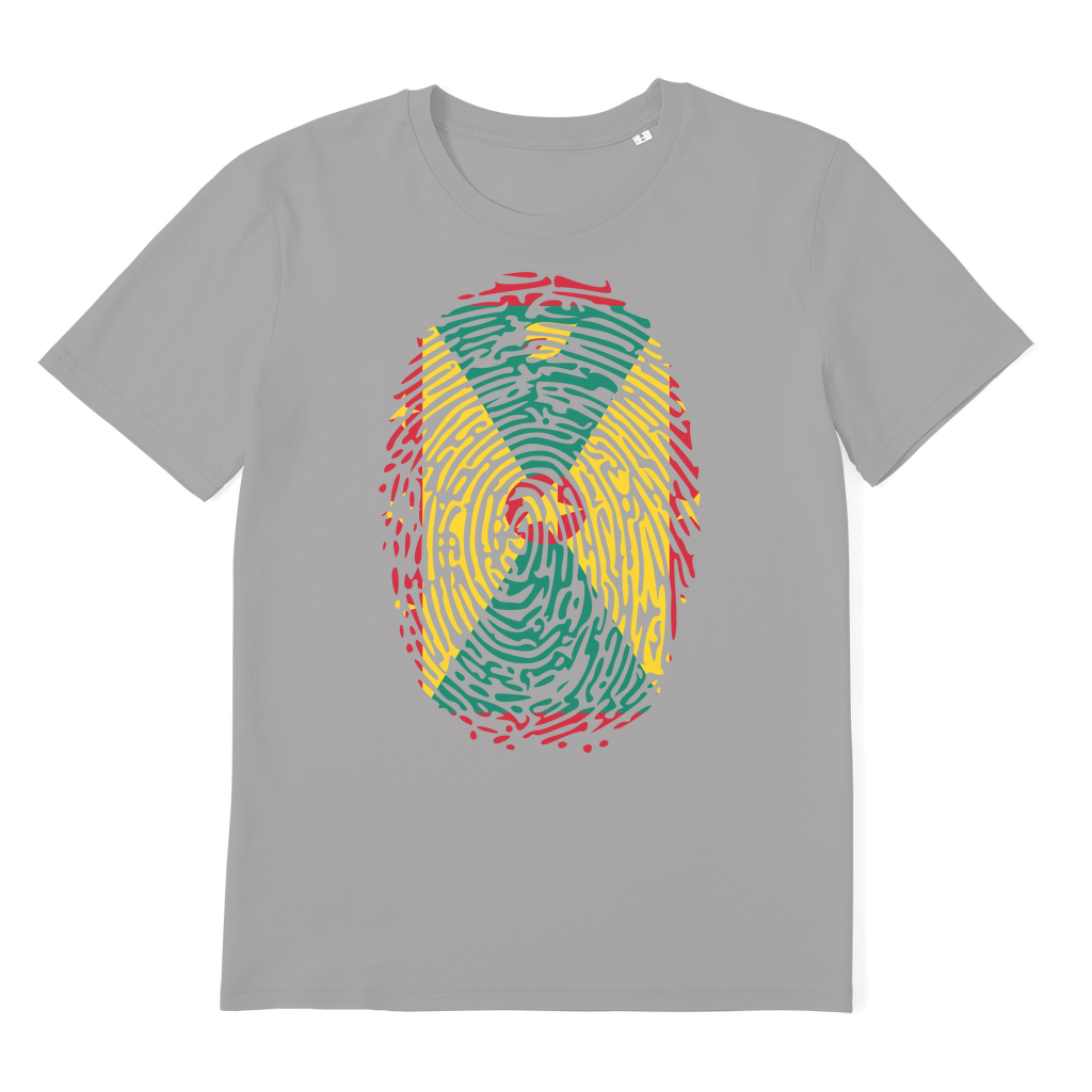 Grenada Fingerprint Premium Organic Adult T-Shirt