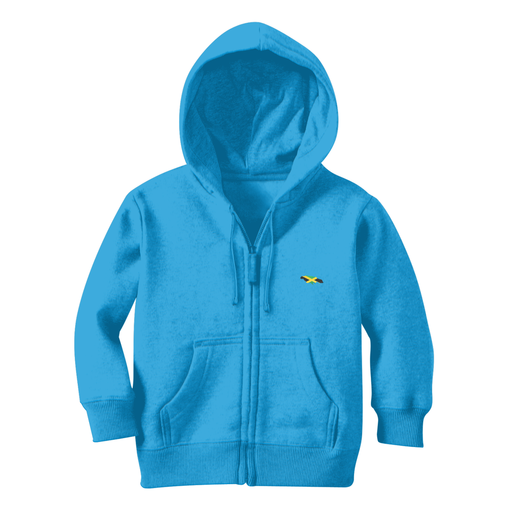 Jamaica Classic Kids Zip Hoodie