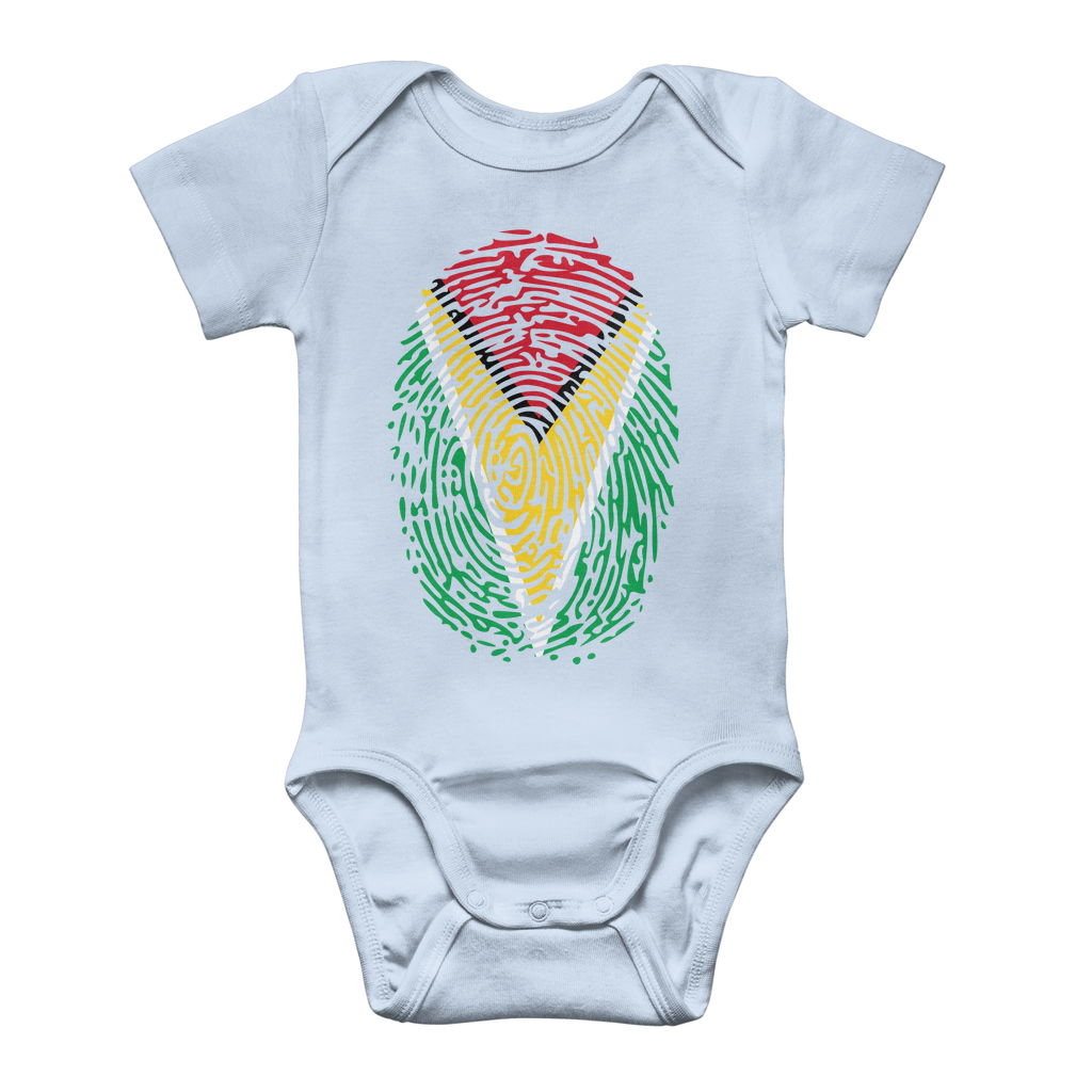 Guyana-Fingerprint Classic Baby Onesie Bodysuit