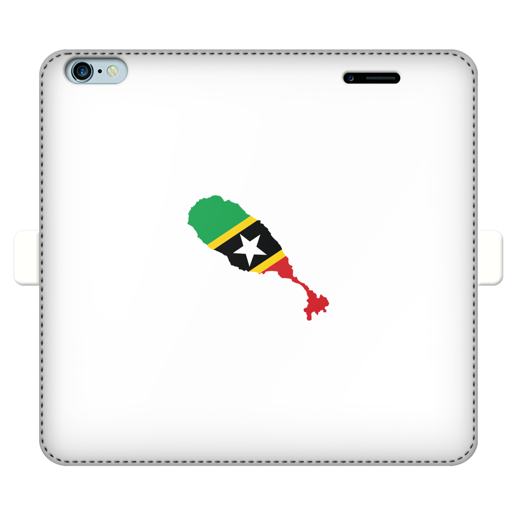 ST. KITTS & NEVIS Fully Printed Wallet Cases