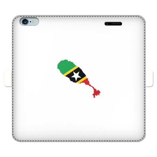 ST. KITTS & NEVIS Fully Printed Wallet Cases