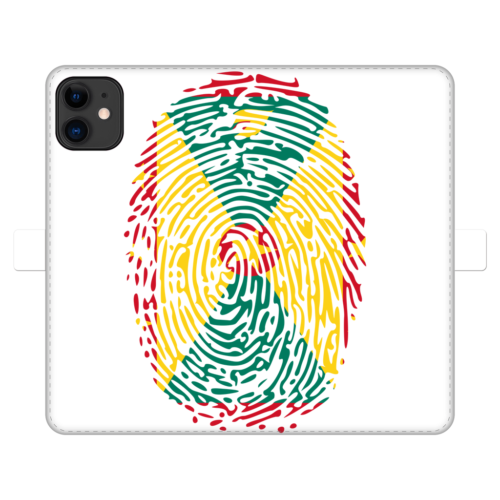 Grenada Fingerprint Fully Printed Wallet Cases