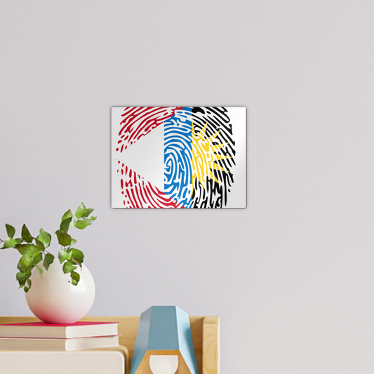 Antigua and Barbuda-Fingerprint Wall Tile