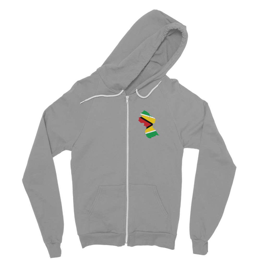 GUYANA Classic Adult Zip Hoodie