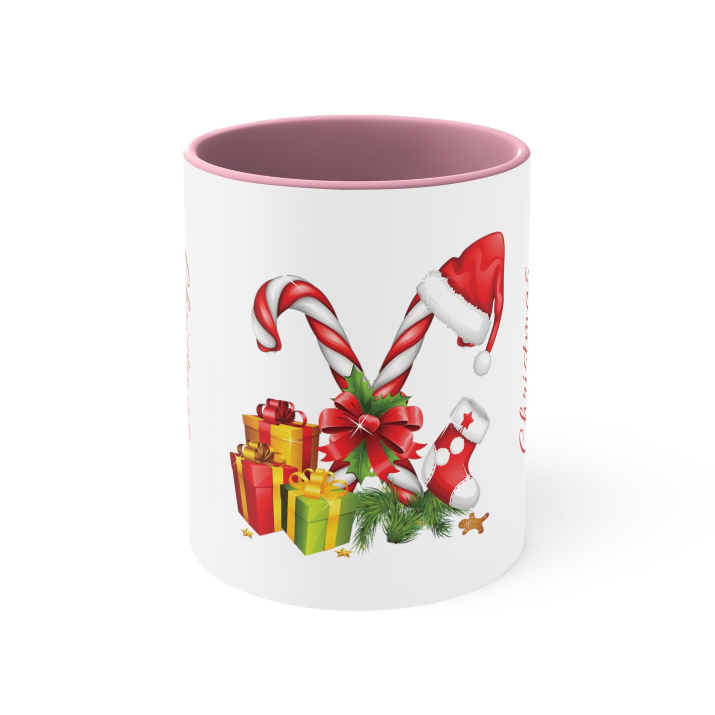 Christmas Spirits Accent Coffee Mug, 11oz