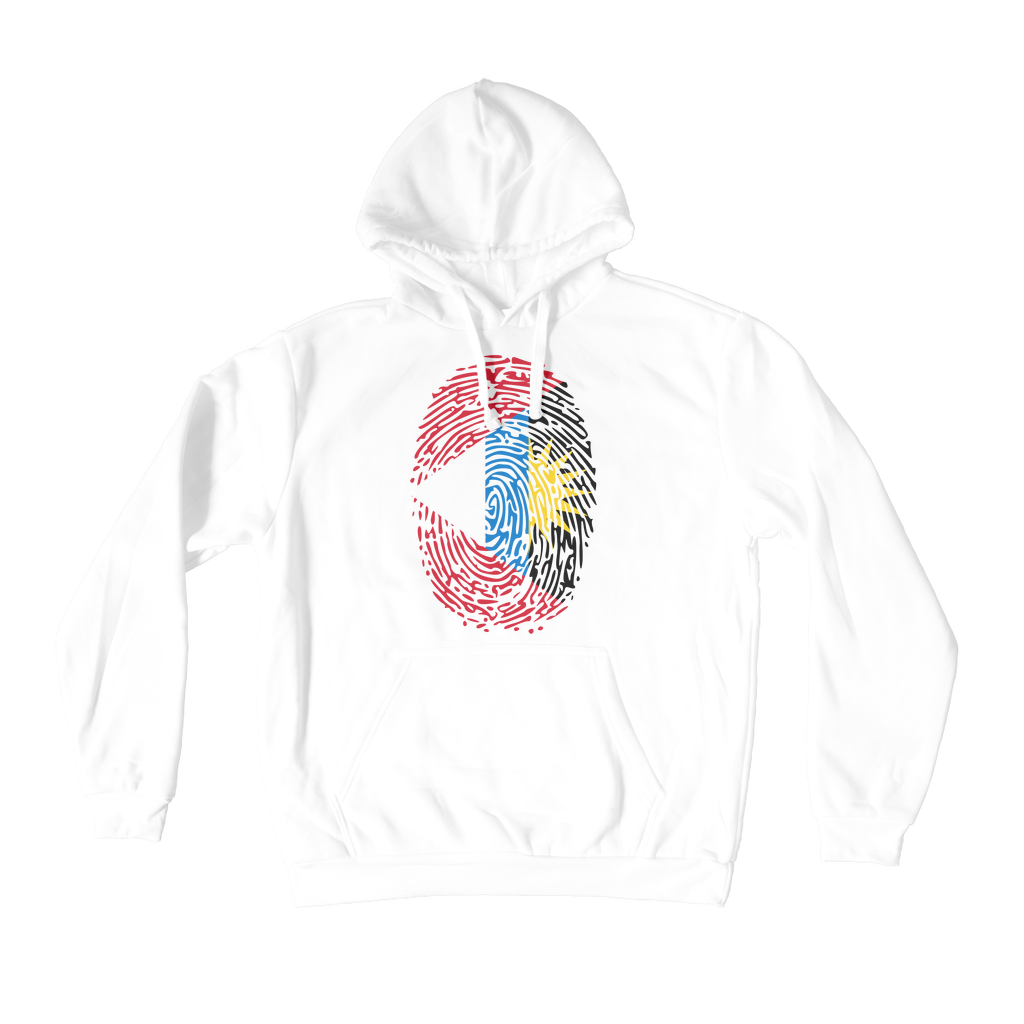 Antigua and Barbuda-Fingerprint Bahamas Premium Adult Hoodie