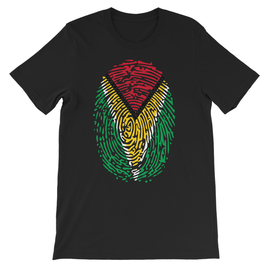 Guyana-Fingerprint Classic Kids T-Shirt