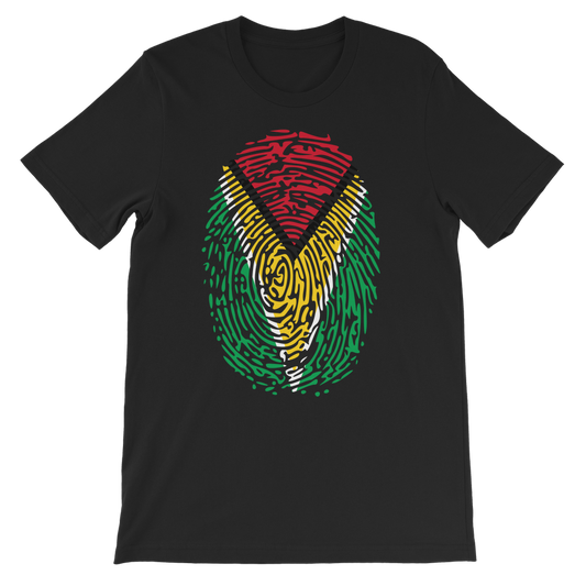 Guyana-Fingerprint Classic Kids T-Shirt