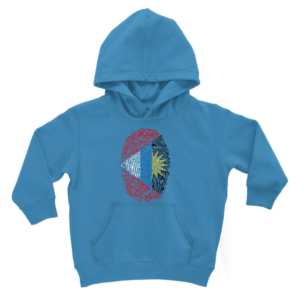 Antigua and Barbuda-Fingerprint Classic Kids Hoodie