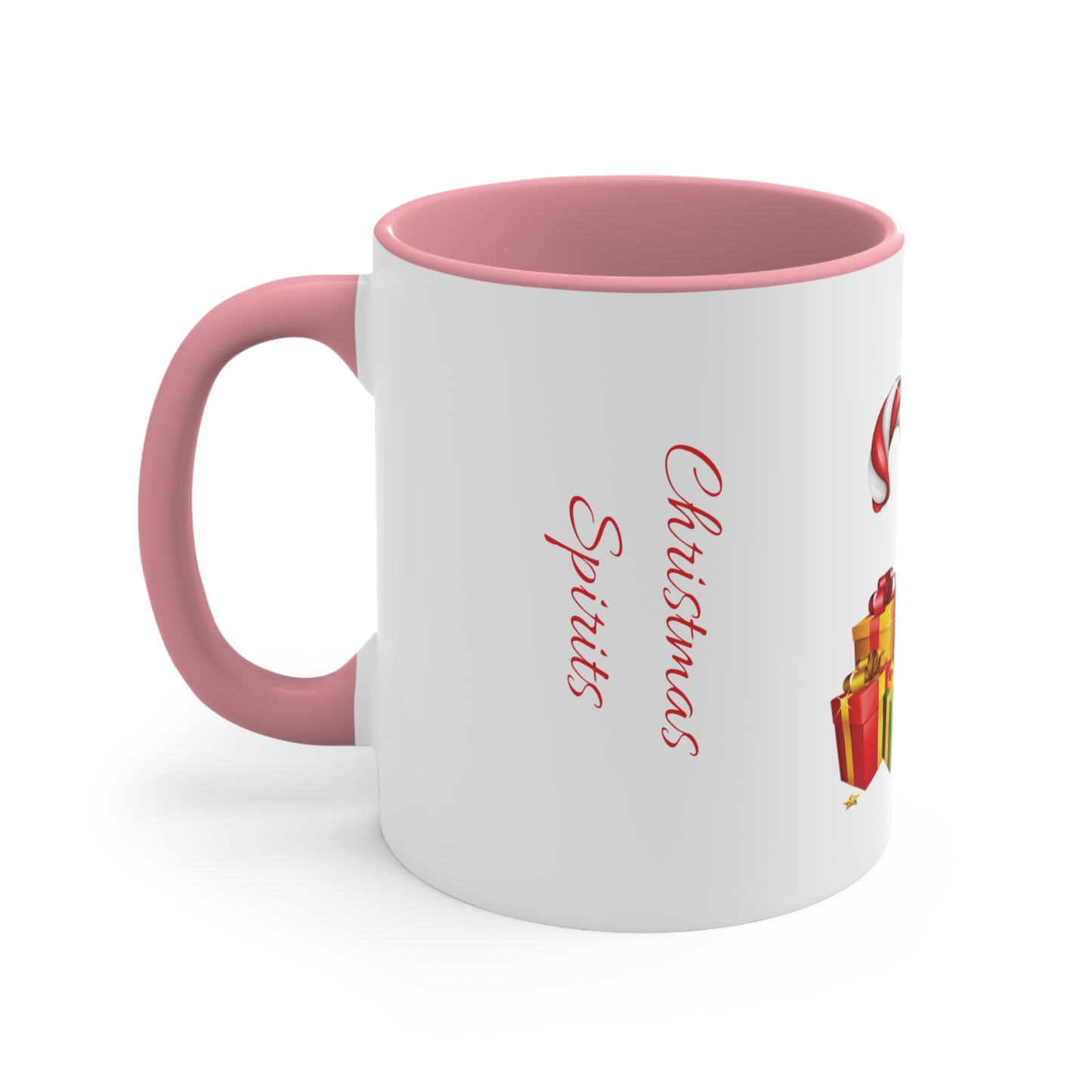 Christmas Spirits Accent Coffee Mug, 11oz