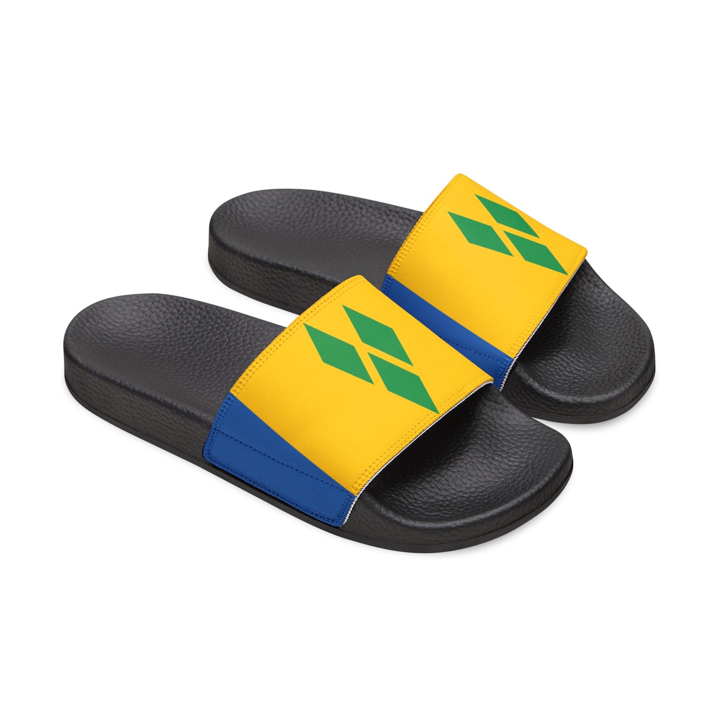 St. Vincent PU Slide Sandals