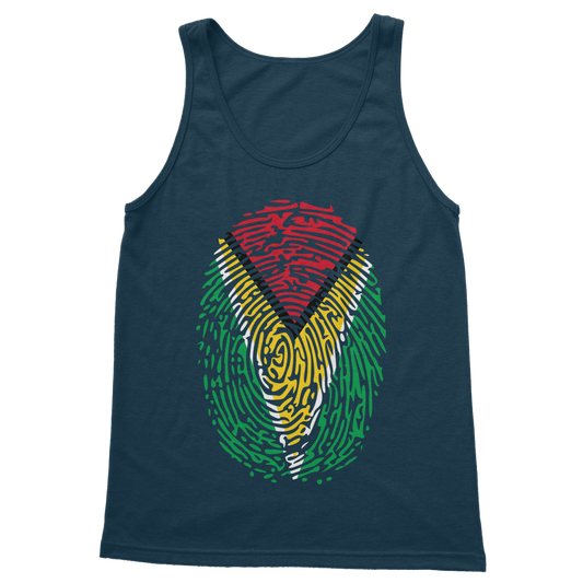 Guyana-Fingerprint Classic Adult Vest Top