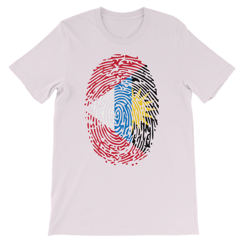 Antigua and Barbuda-Fingerprint Classic Kids T-Shirt