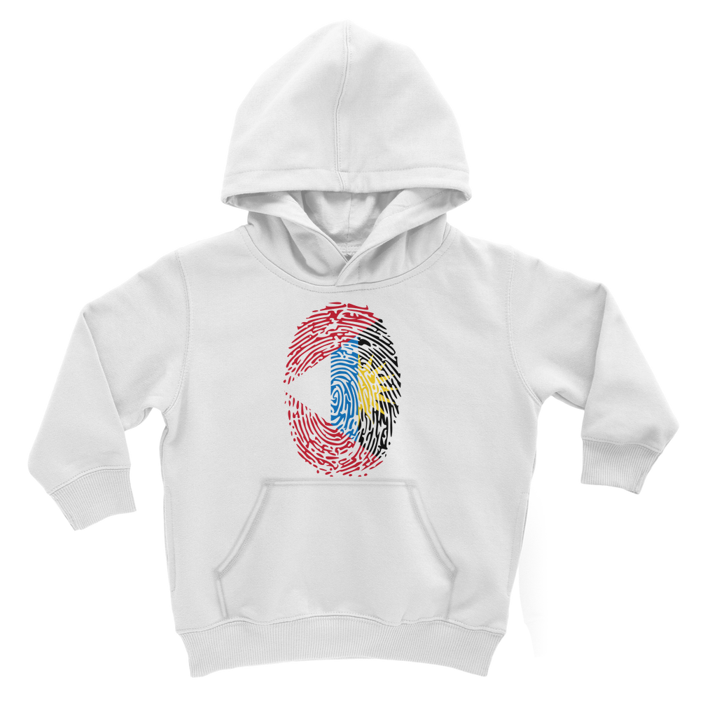 Antigua and Barbuda-Fingerprint Classic Kids Hoodie