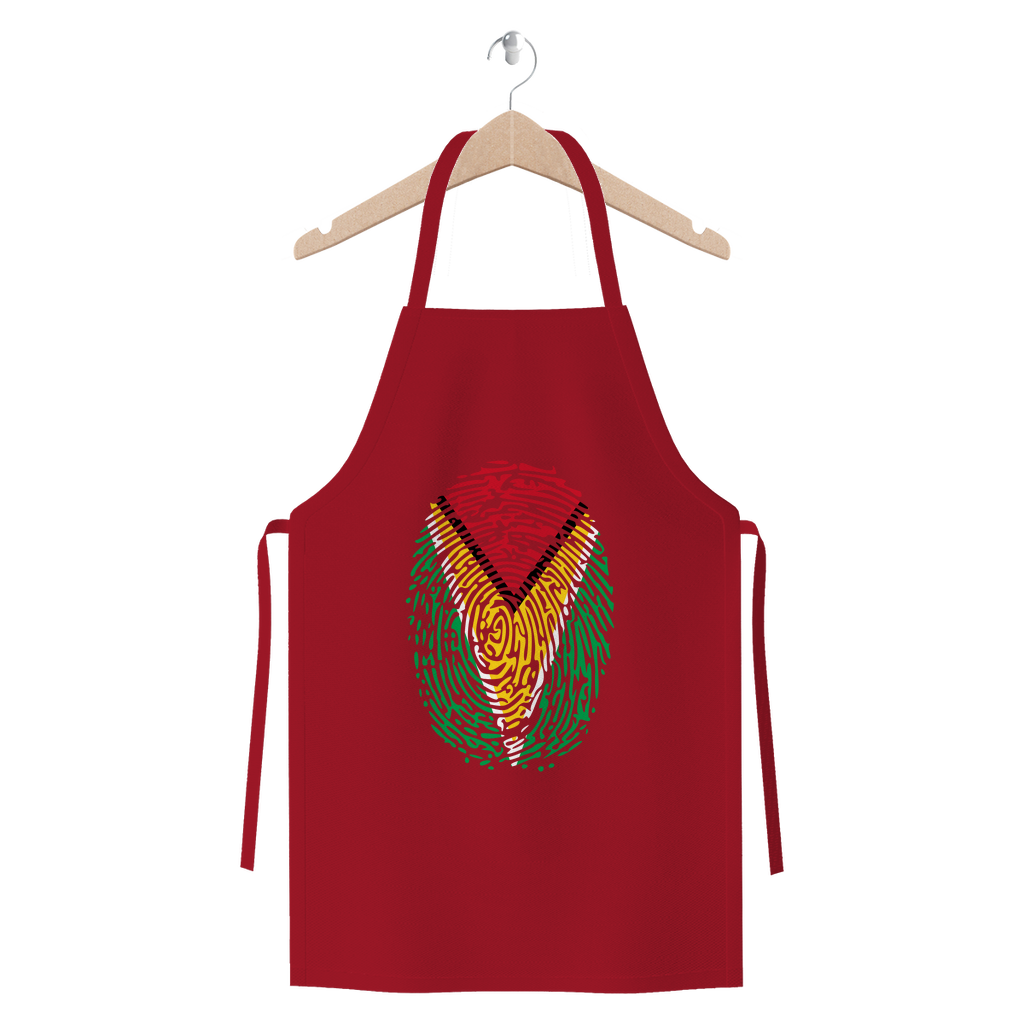 Guyana-Fingerprint Premium Jersey Apron