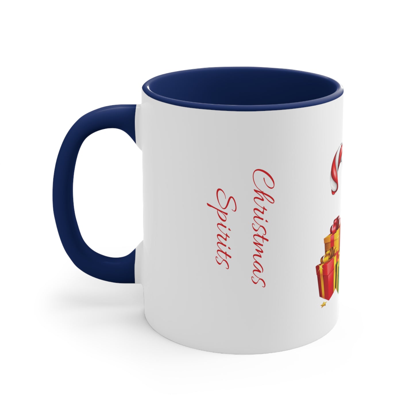 Christmas Spirits Accent Coffee Mug, 11oz