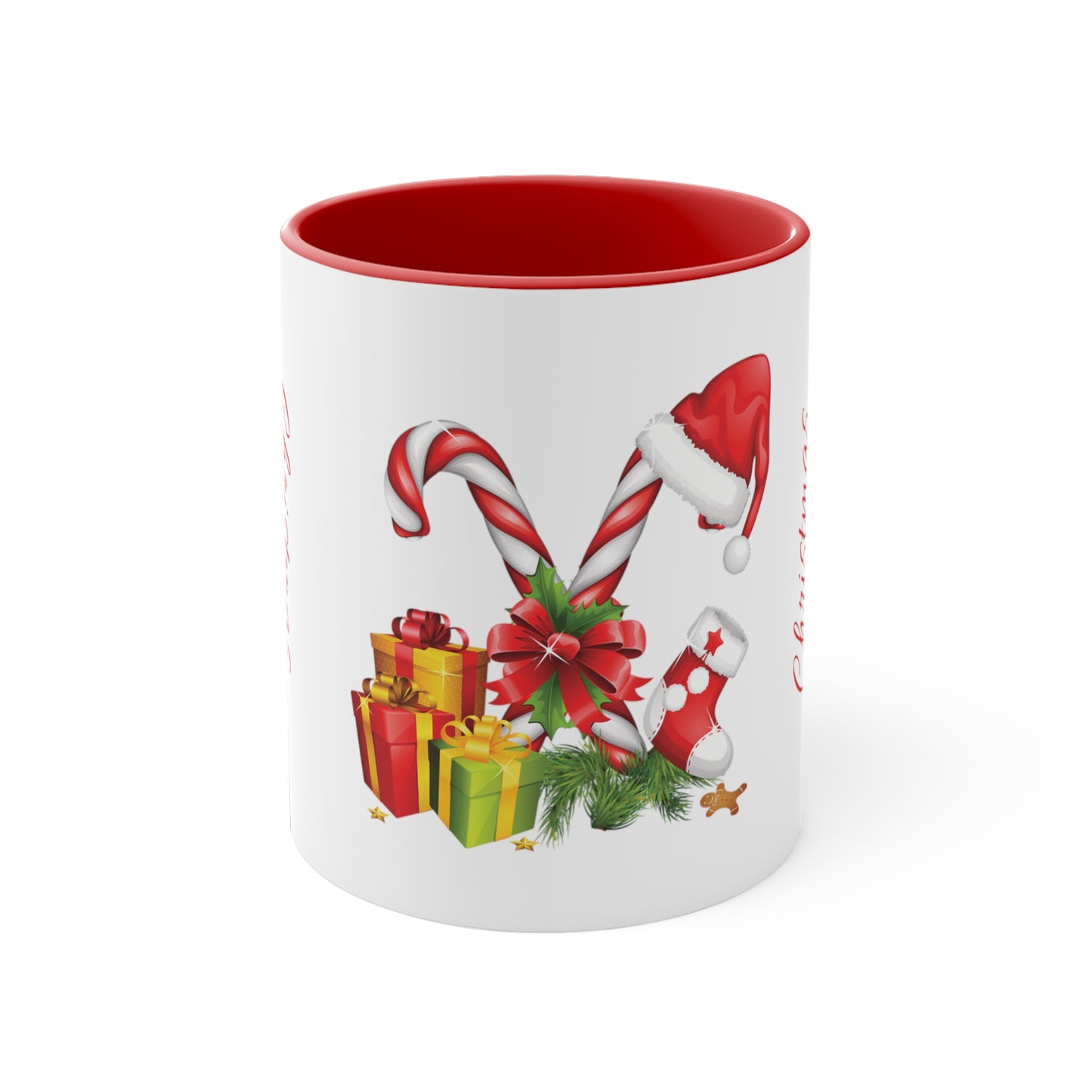 Christmas Spirits Accent Coffee Mug, 11oz