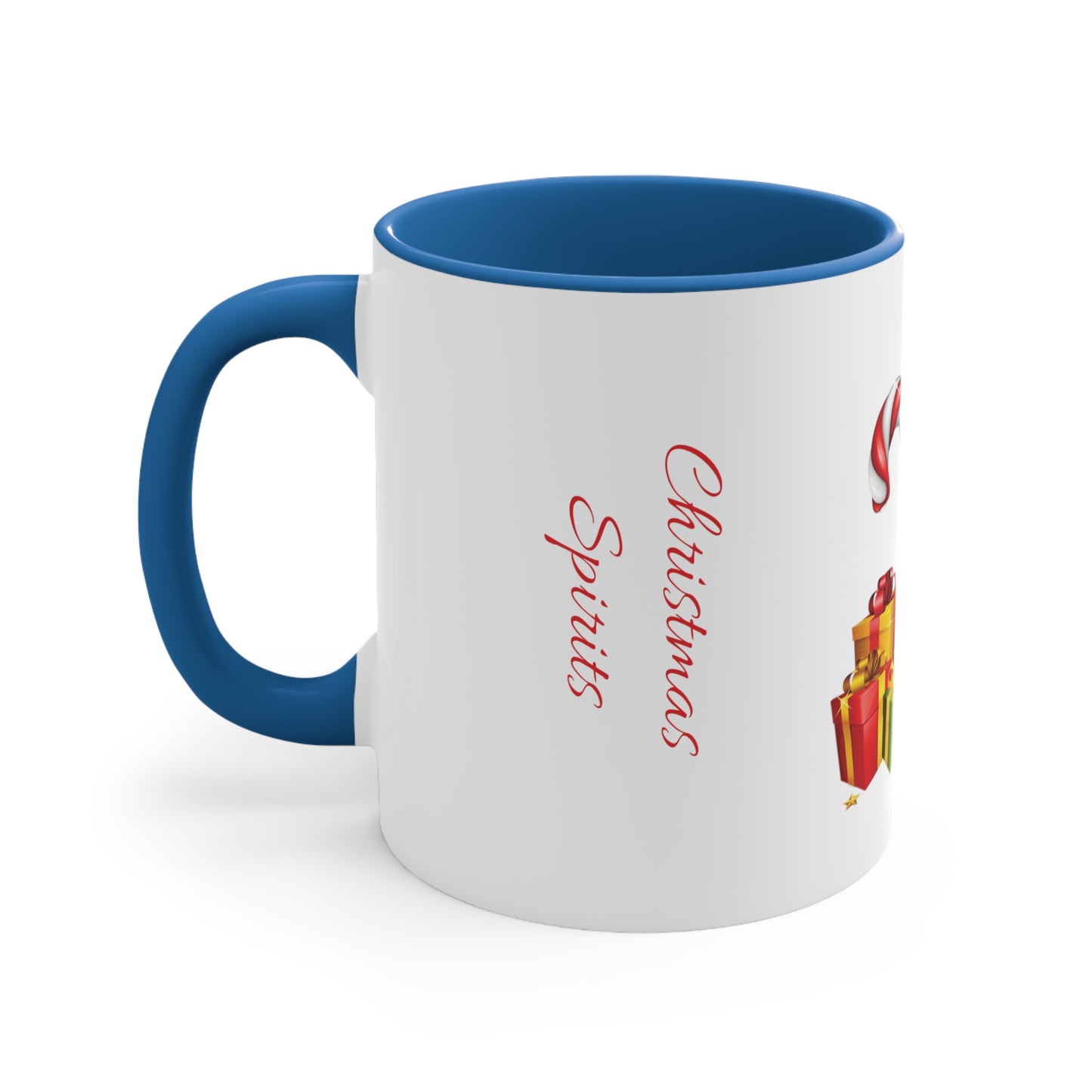 Christmas Spirits Accent Coffee Mug, 11oz