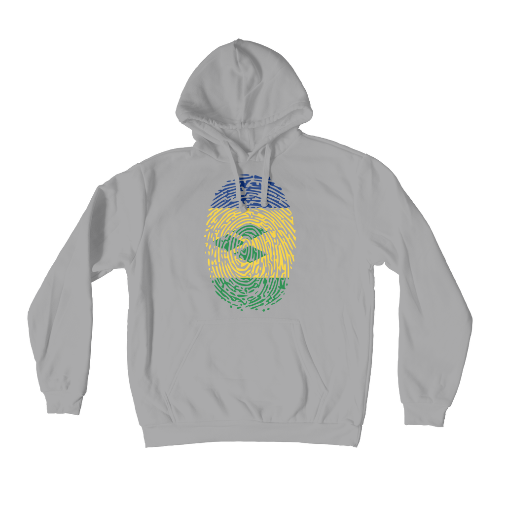 St Vincent and the Grenadines-Fingerprint Bahamas Premium Adult Hoodie