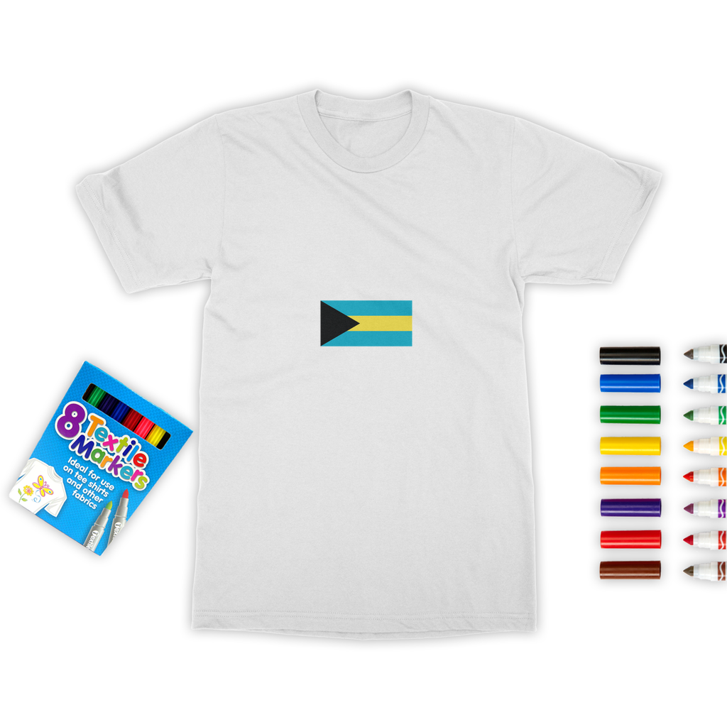 BAHAMAS Colouring T-Shirt