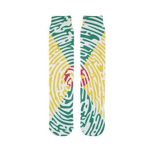 Grenada Fingerprint Sublimation Sock