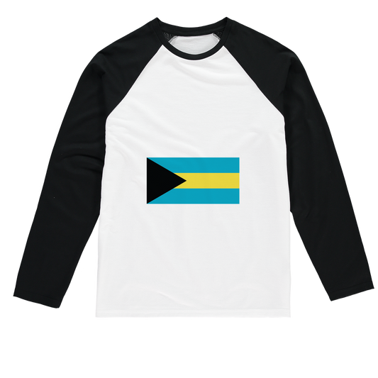 BAHAMAS Sublimation Baseball Long Sleeve T-Shirt