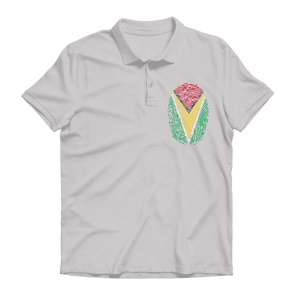 Guyana-Fingerprint Premium Adult Polo Shirt