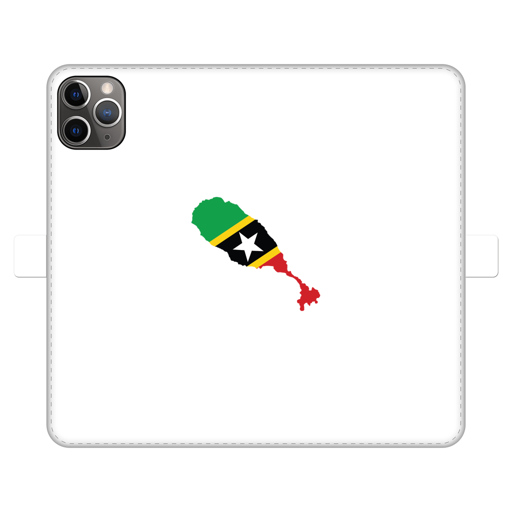 ST. KITTS & NEVIS Fully Printed Wallet Cases