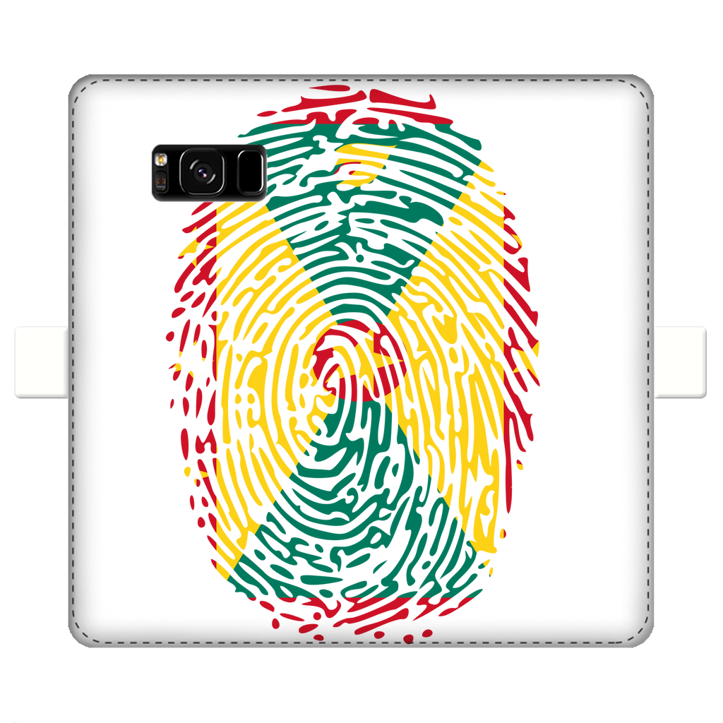 Grenada Fingerprint Fully Printed Wallet Cases