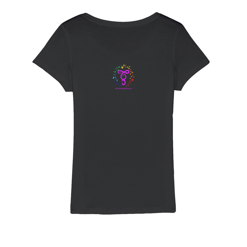 ST. LUCIA Organic Jersey Womens T-Shirt