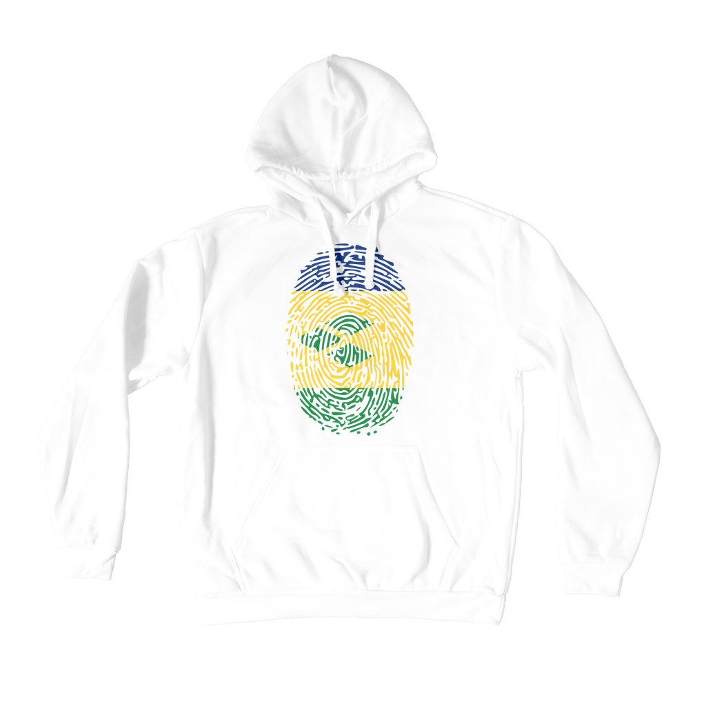 St Vincent and the Grenadines-Fingerprint Bahamas Premium Adult Hoodie