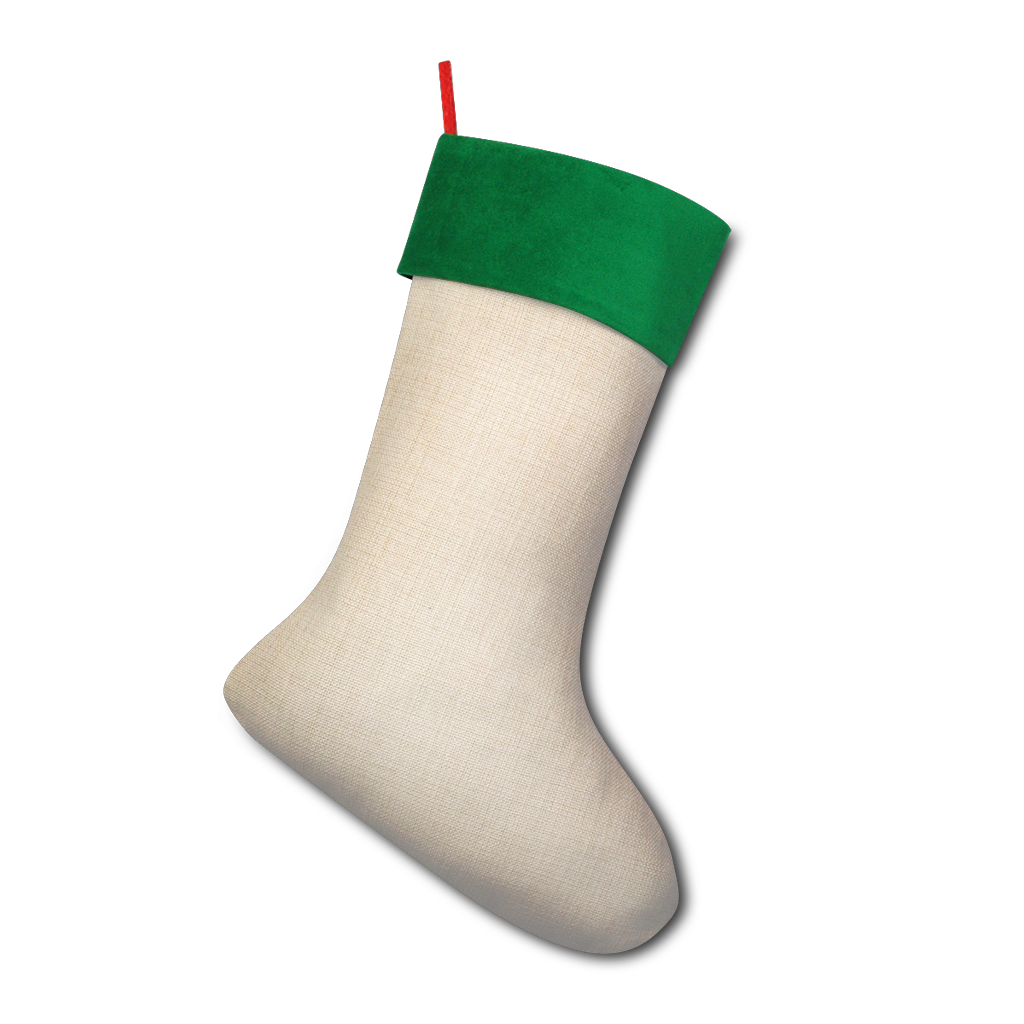 Guyana-Fingerprint Sublimation Christmas Stocking