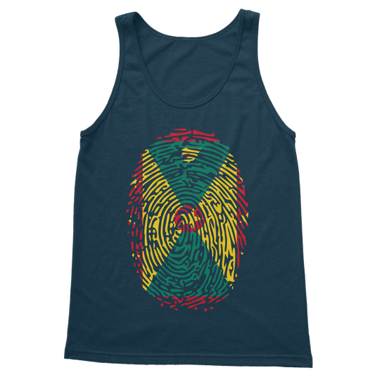 Grenada Fingerprint Classic Adult Vest Top