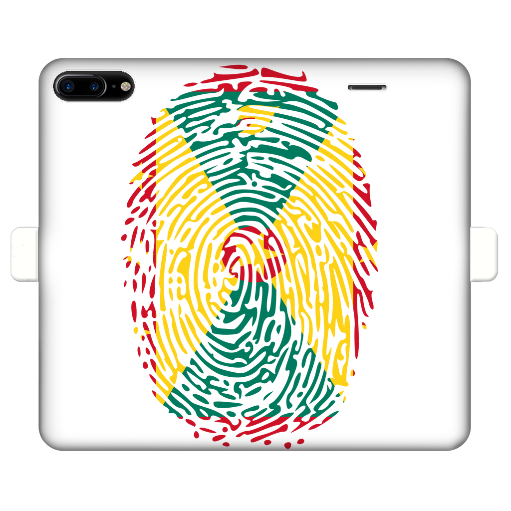 Grenada Fingerprint Fully Printed Wallet Cases