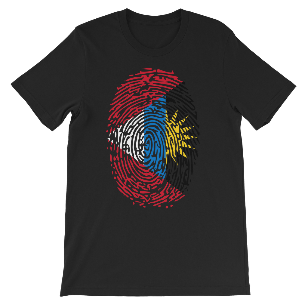 Antigua and Barbuda-Fingerprint Classic Kids T-Shirt