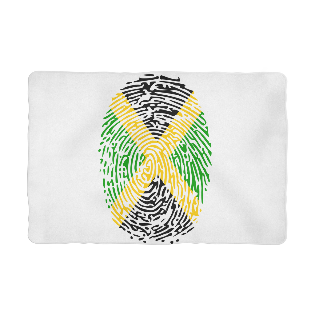 Jamaica-Fingerprint Sublimation Pet Blanket