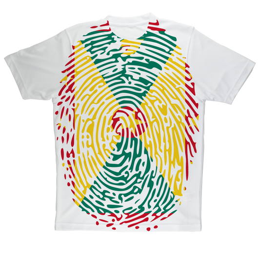 Grenada Fingerprint Sublimation Performance Adult T-Shirt