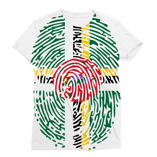 Dominica Fingerprint Classic Sublimation Women's T-Shirt