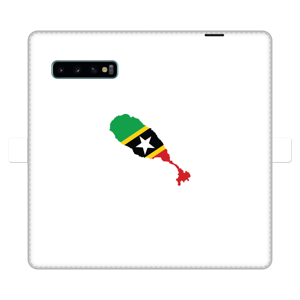 ST. KITTS & NEVIS Fully Printed Wallet Cases