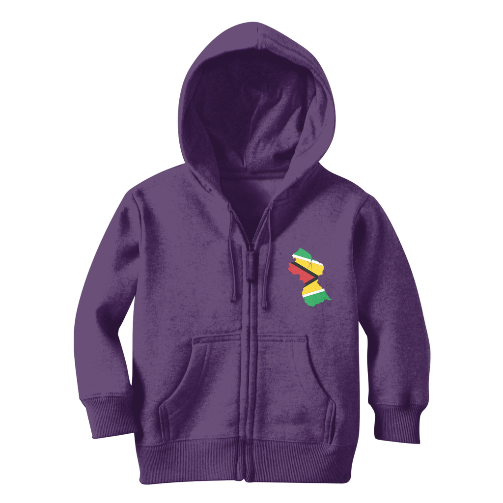 GUYANA Classic Kids Zip Hoodie