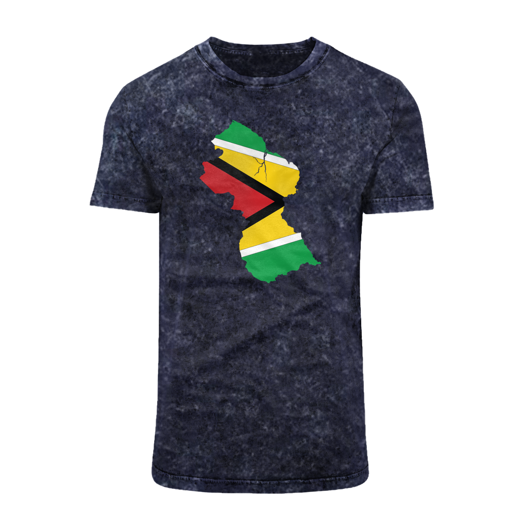 GUYANA Acid Washed T-Shirt