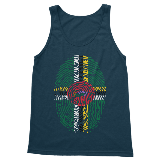 Dominica Fingerprint Classic Adult Vest Top