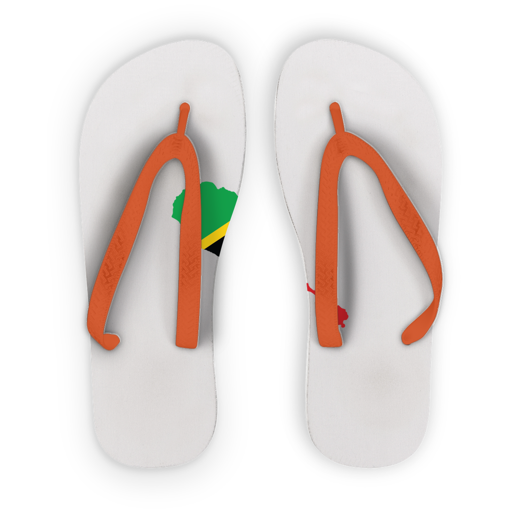 ST. KITTS & NEVIS Adult Flip Flops