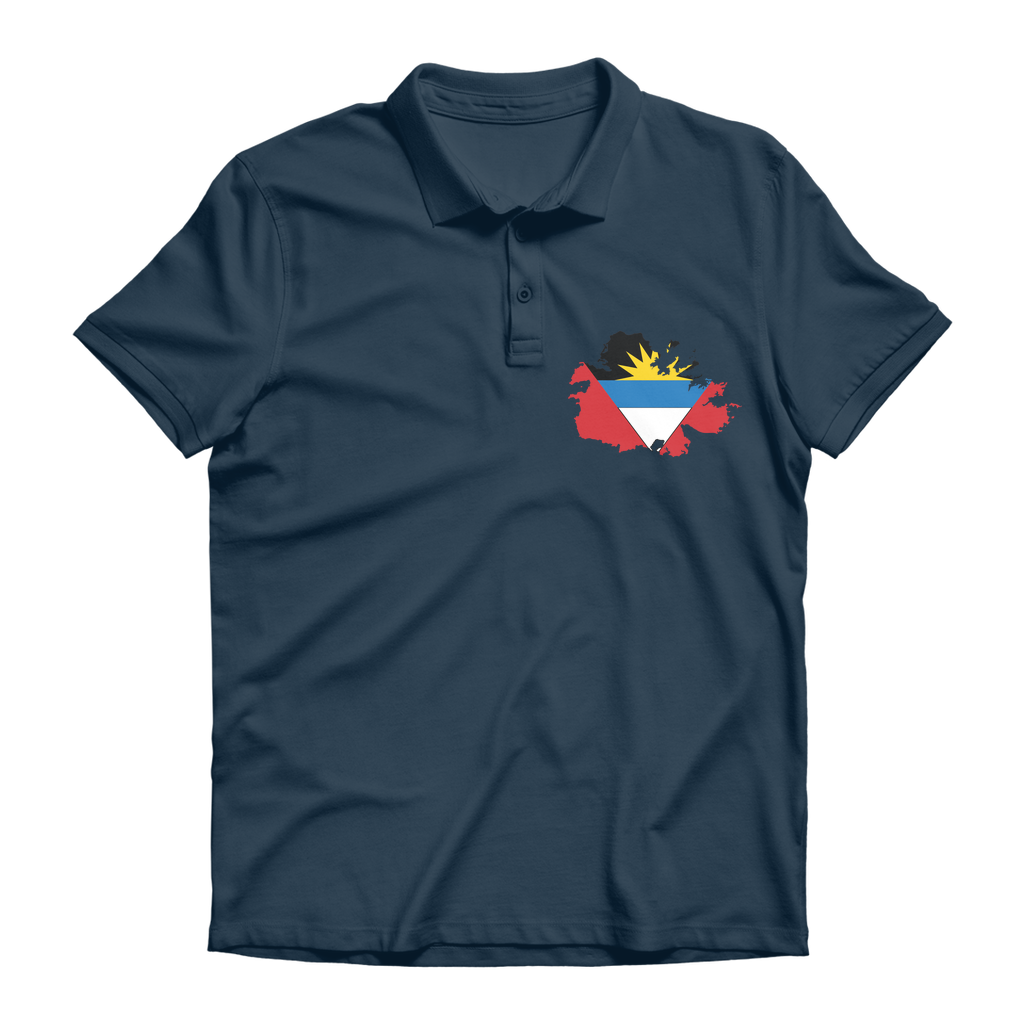 ANTIGUA AND BARBUDA Premium Adult Polo Shirt