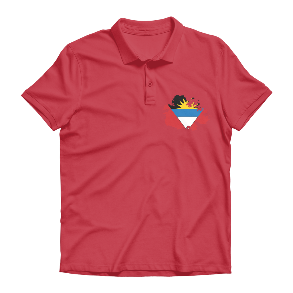 ANTIGUA AND BARBUDA Premium Adult Polo Shirt