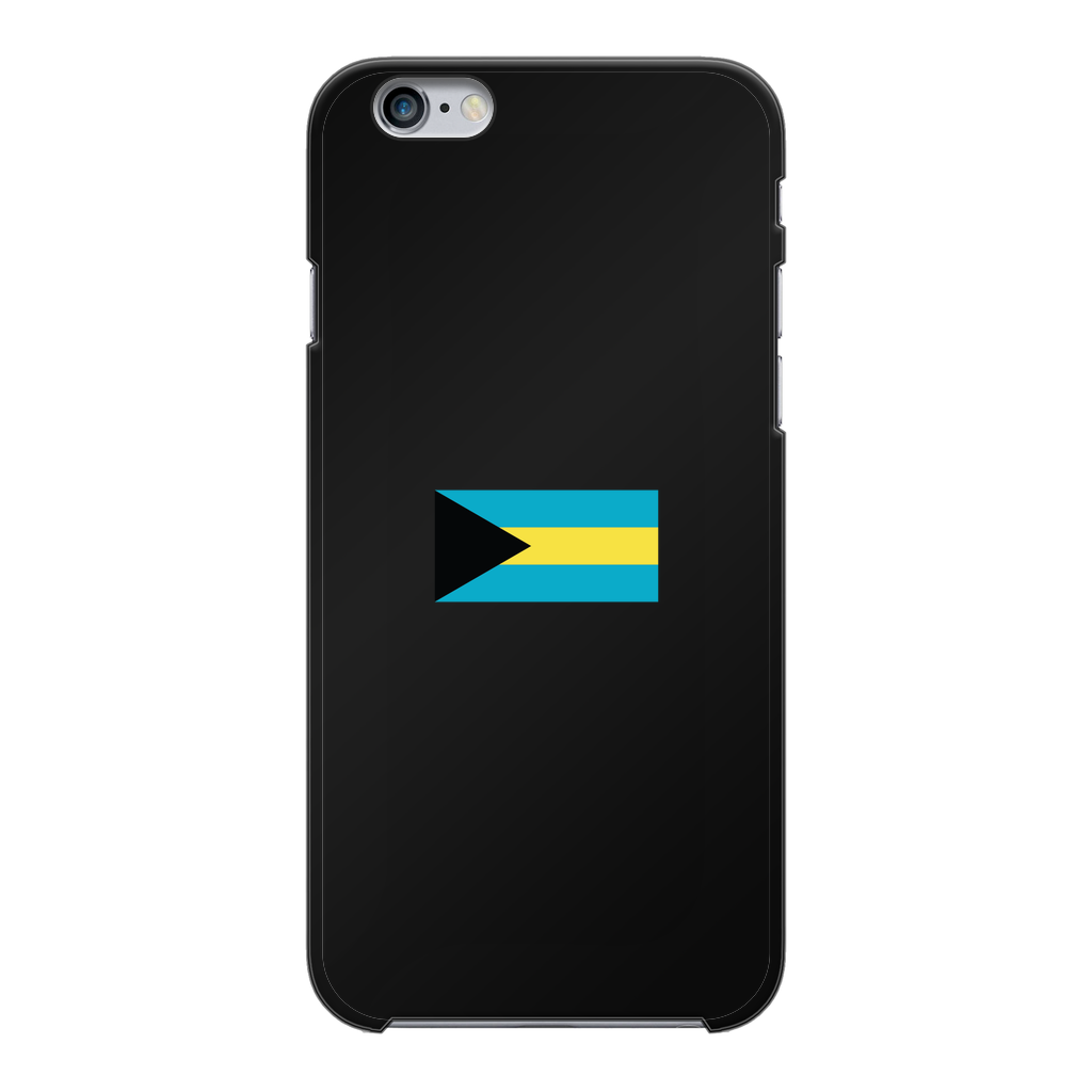 BAHAMAS Back Printed Black Hard Phone Case