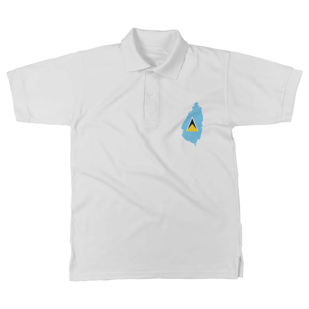 ST. LUCIA Classic Adult Polo Shirt