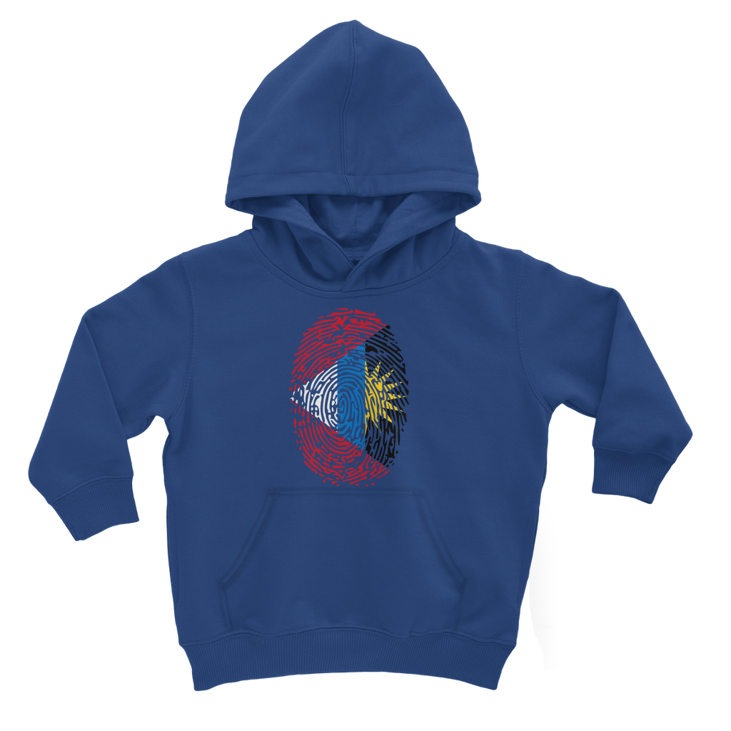 Antigua and Barbuda-Fingerprint Classic Kids Hoodie